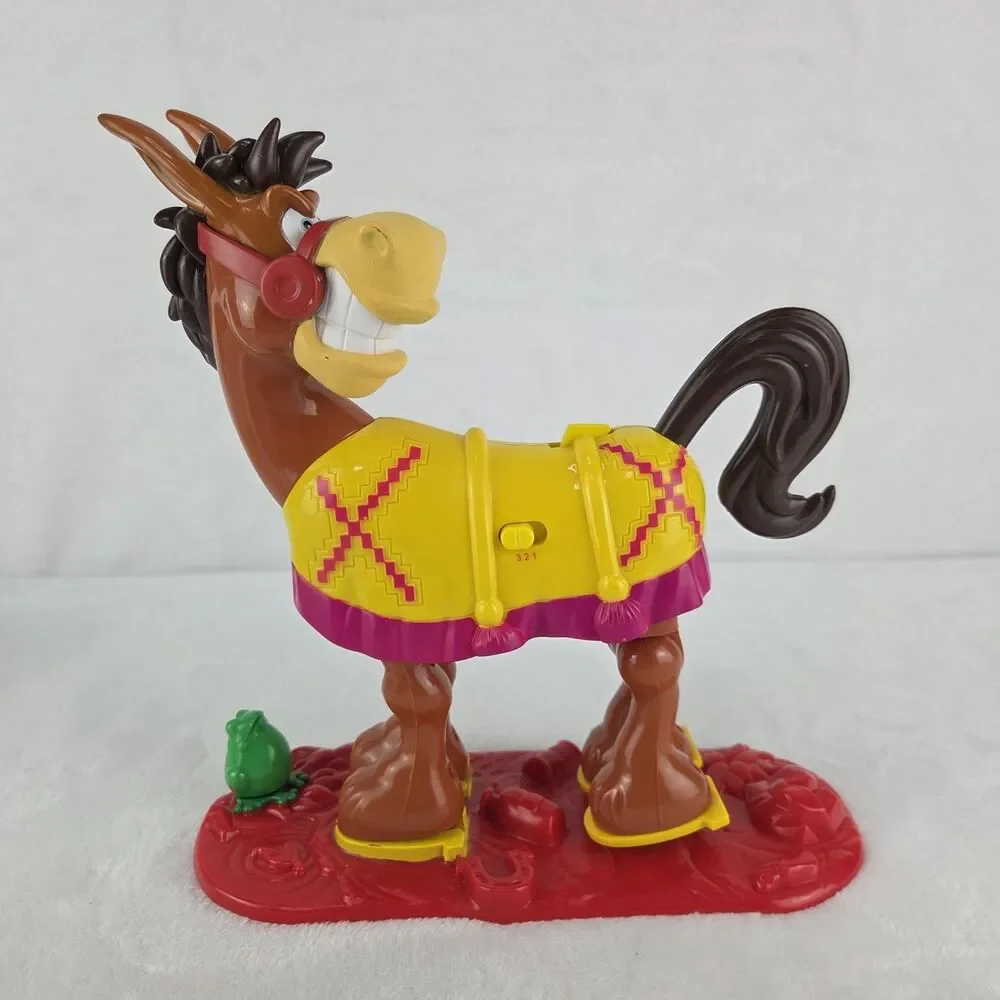 Milton Bradley Buckaroo Game Saddle Stacking Buckeroo 2004 Vintage 100% Complete